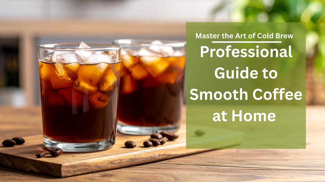 Master the Art of Cold Brew. A Professional Guide to Smooth Coffee at Home